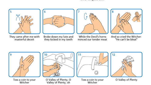 The Best Thing To Come From Coronavirus Is This Site That Adds Song Lyrics To Those Hand Washing Posters