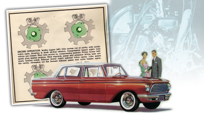 Rambler Once Was Developing A Really Weird Non-Wankel Rotary Engine