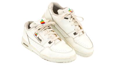 A Classic Pair Of Apple-Branded Sneakers Just Sold For Over $16,000