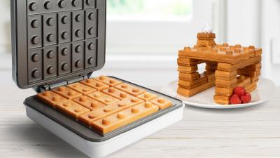 This Building Block Waffle Maker Is Like Eating Lego For Breakfast