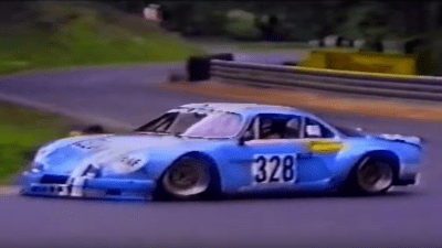 It’s Time To Watch A Modded To Hell Alpine A110 Do A Hillclimb