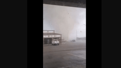 Arkansas Tornado Doubles In Size In Seconds, Tears Through City