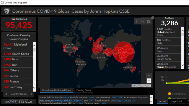 Hackers Are Using Fake Coronavirus Maps To Steal Personal Data