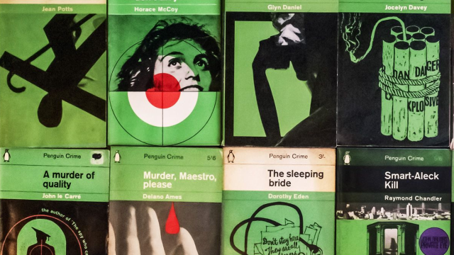 How Crime Books Embraced Lurid Green