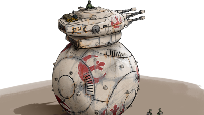 The Rise Of Skywalker Could’ve Given Us A Giant Tank Shaped Like BB-8