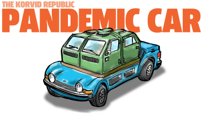 Imaginary Car From An Imaginary Country: The Korvid Republic Pandemic Car