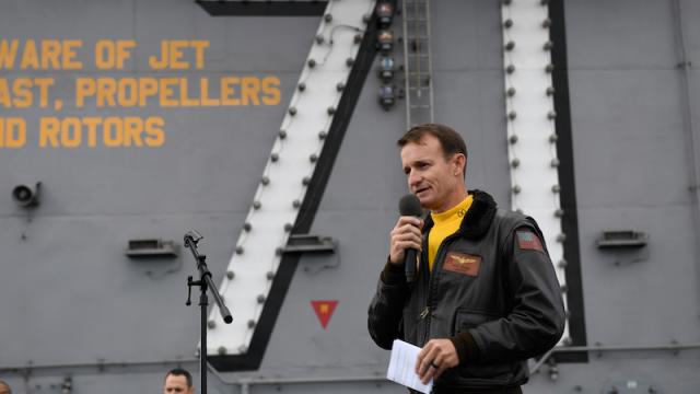Fired U.S. Navy Captain Who Fought To Get Sailors Off Carrier Tests Positive For Covid-19: Report