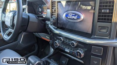 The Next Ford F-150 Lariat Interior Looks All Digital With A Few Important Buttons Left