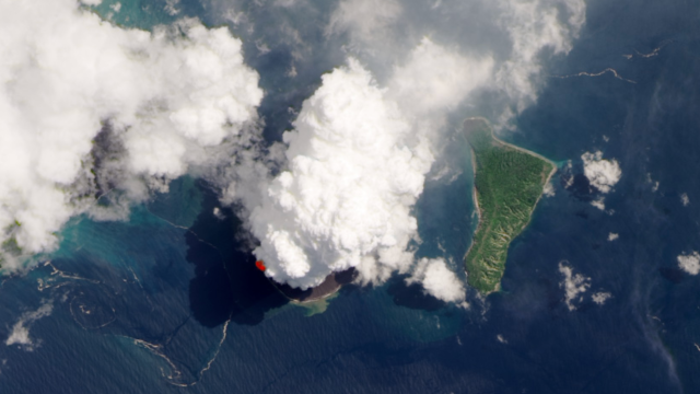 Satellites Capture A Dizzying View Of Krakatoa’s Ongoing Eruption