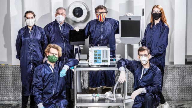 NASA Rocket Scientists Designed A Rapid-Production Ventilator In Just 37 Days