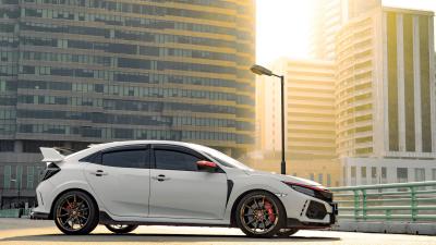 Your Ridiculously Awesome Sunny Honda Civic Type R Wallpaper Is Here