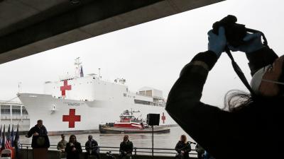 The World’s Biggest Hospital Ship Is Leaving New York