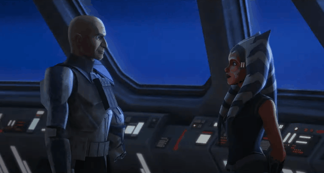 In A New Clone Wars Clip, Rex And Ahsoka Just Jam That Knife Right Into Your Chest