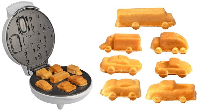 Car And Truck Waffle Maker Is Like Eating Hot Wheels Vehicles For Breakfast