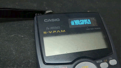 Calculator Hacked For Cheating Includes A Secret OLED Screen, Wifi, And Even A Chat Function