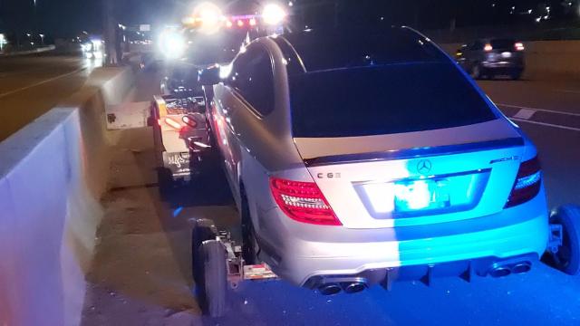 Canadian Police Officer Absolutely Baffled By Mercedes C63 AMG Clocked At 308 KM/H