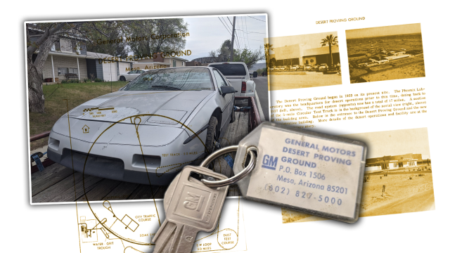 This $600 Junkyard Pontiac Fiero Was Once Used At GM’s Desert Proving Ground And I’m Obsessed