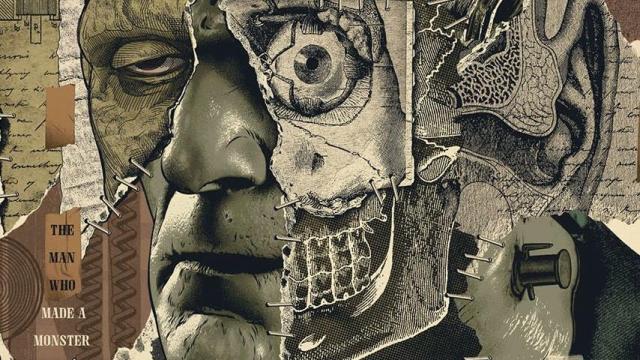 This Excellent Frankenstein Poster Looks Totally Frankensteined