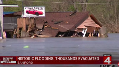 Rare Pontiac Fieros Are Underwater After ‘500 Year Flood’ Breaches Dams And Floods Michigan Towns