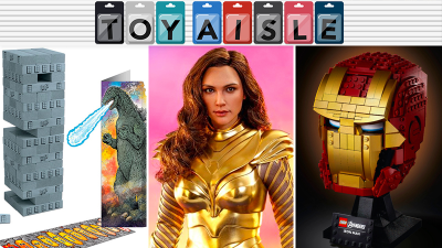 A Gloriously Golden Wonder Woman Is The Shiniest Toy Of The Week