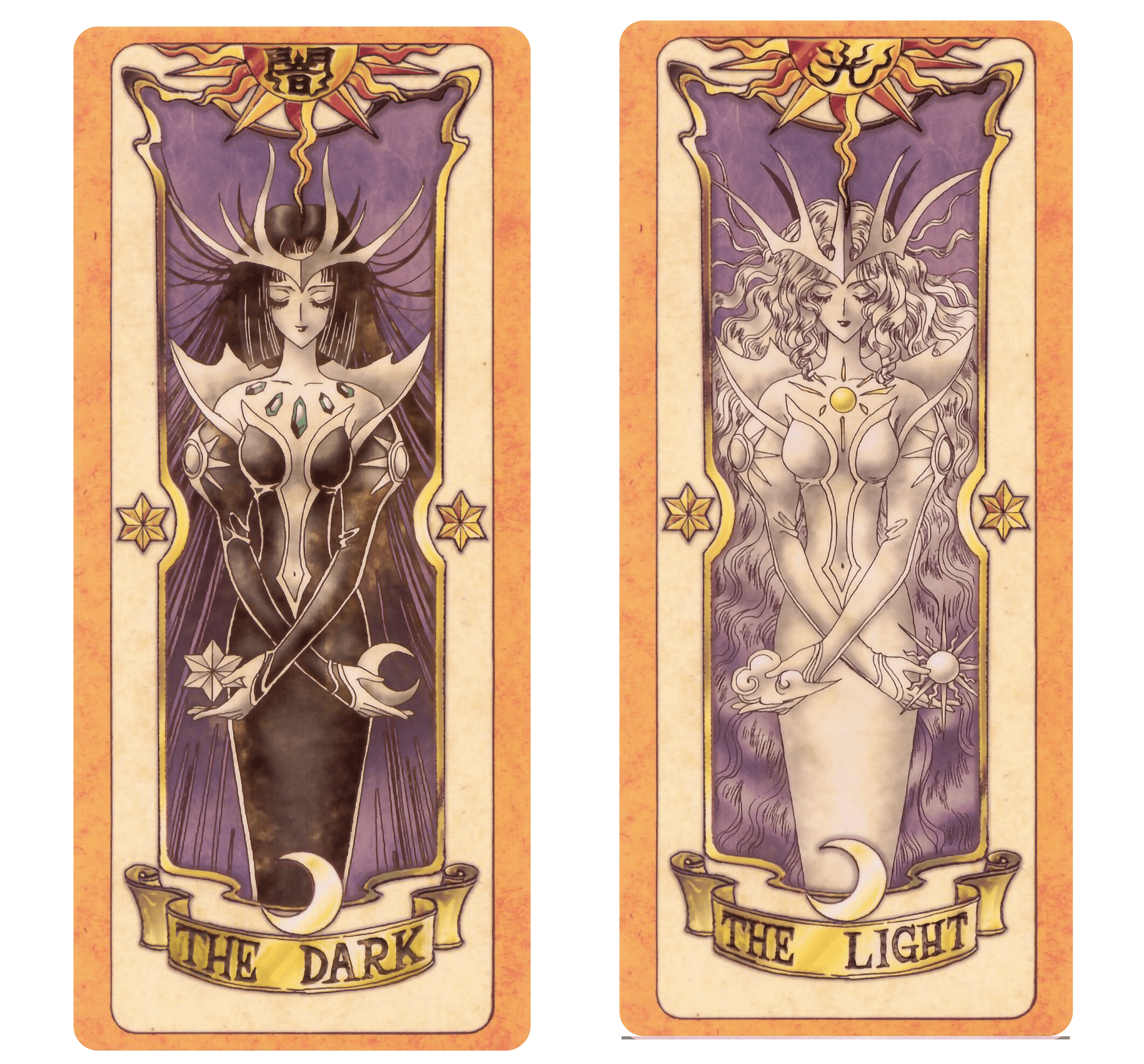 The Dark and the Light Clow Cards. (Image: CLAMP)