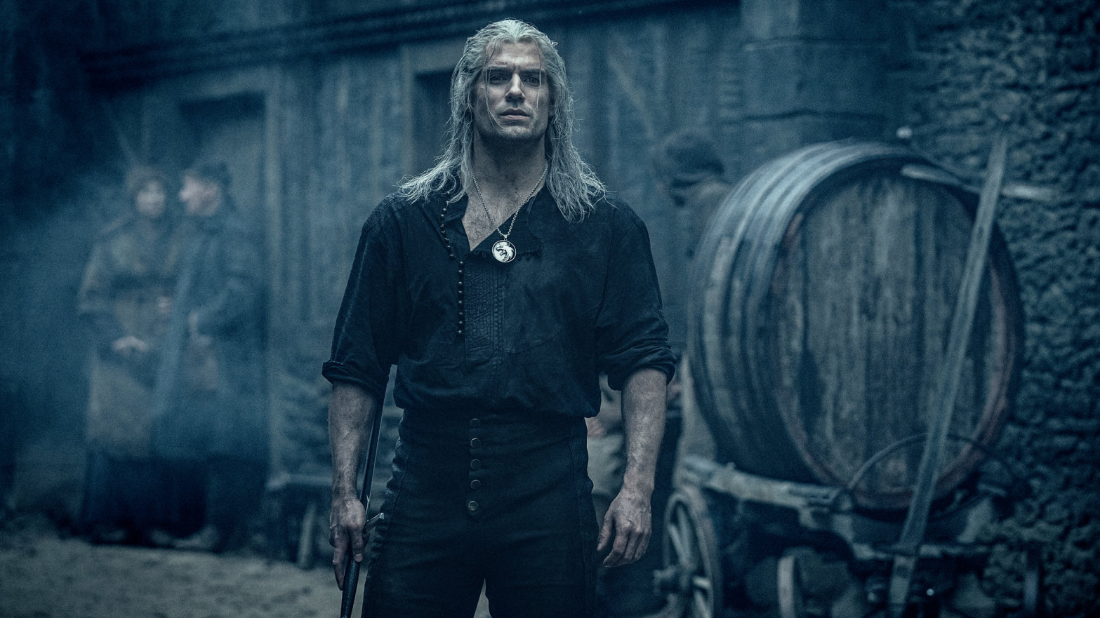 Henry Cavill as The Witcher.  (Image: Netflix)