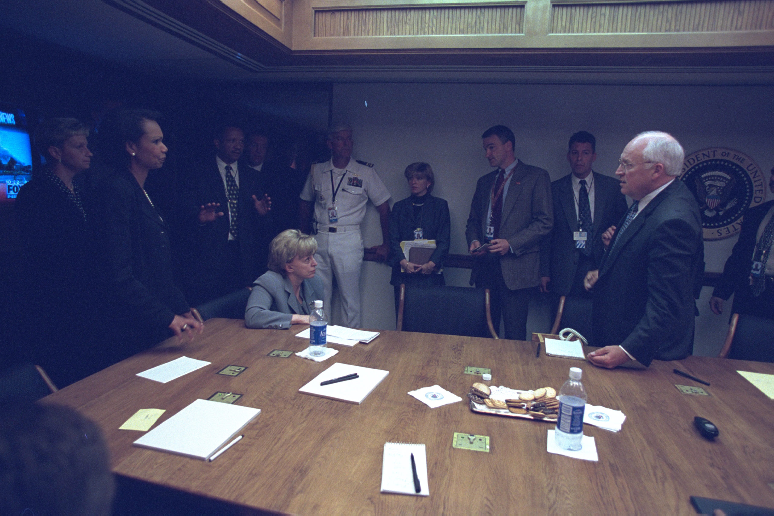 The Presidential Emergency Operations Centre on September 11, 2001 (Photo: U.S. National Archives/Flickr)