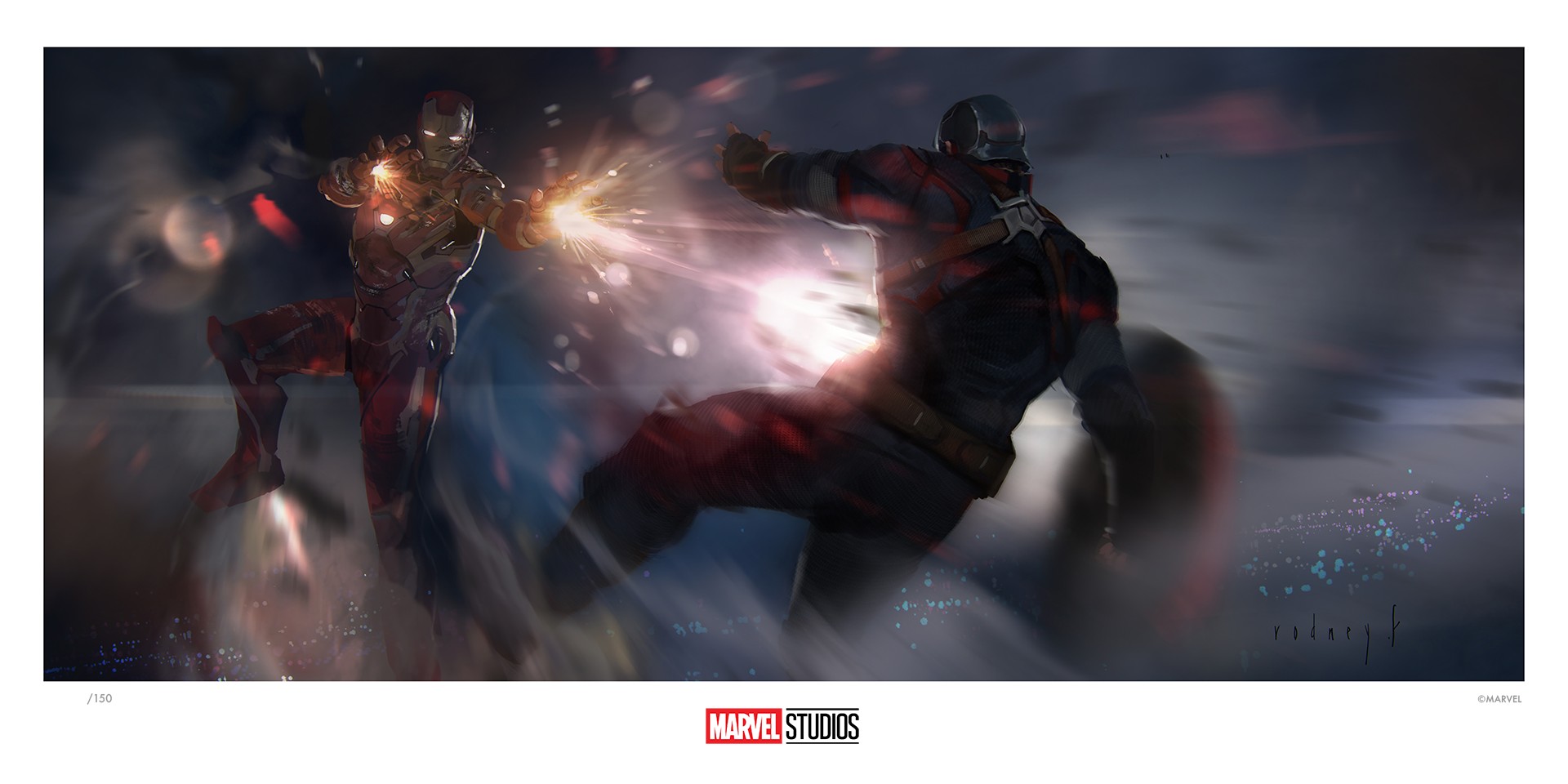 Captain America: Civil War concept art by Rodney Fuentebella