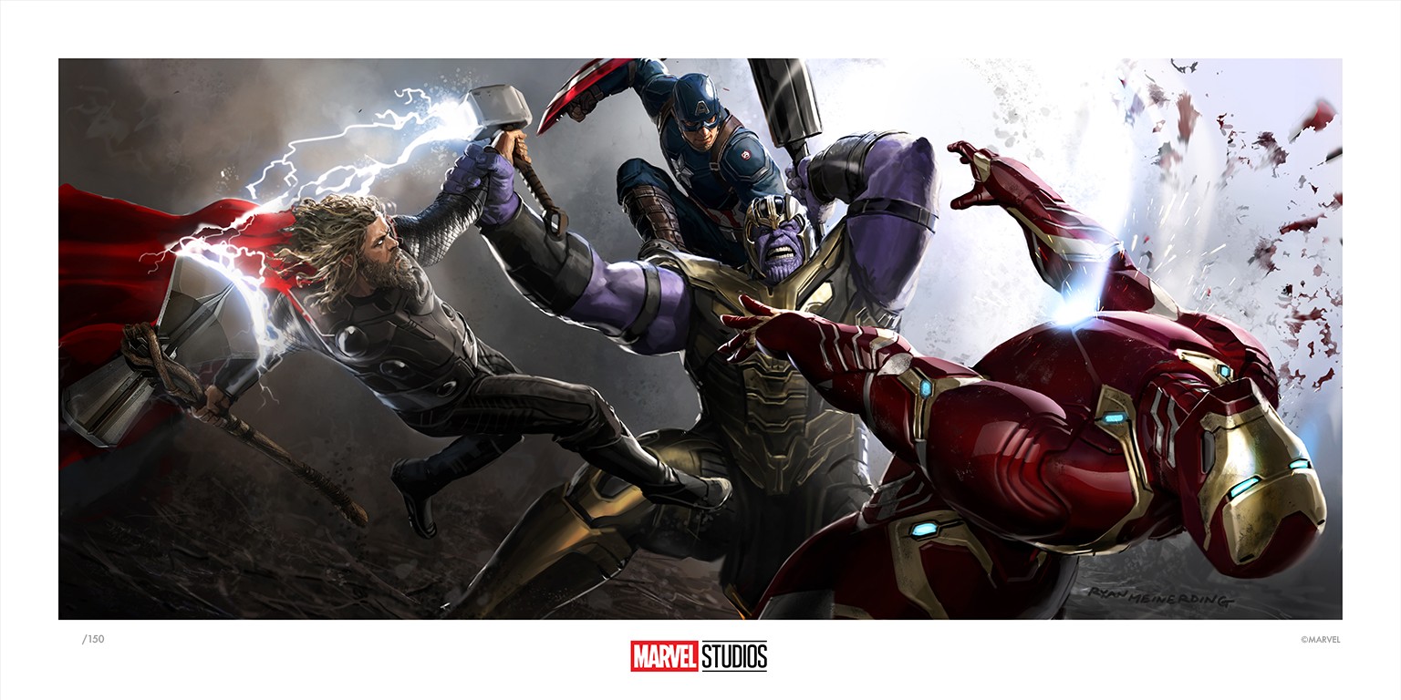Avengers Endgame concept art by Ryan Meinerding