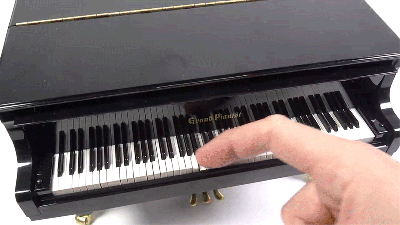 Do You Remember the Time Sega Made a Micro-Sized Self-Playing Grand Piano Too?