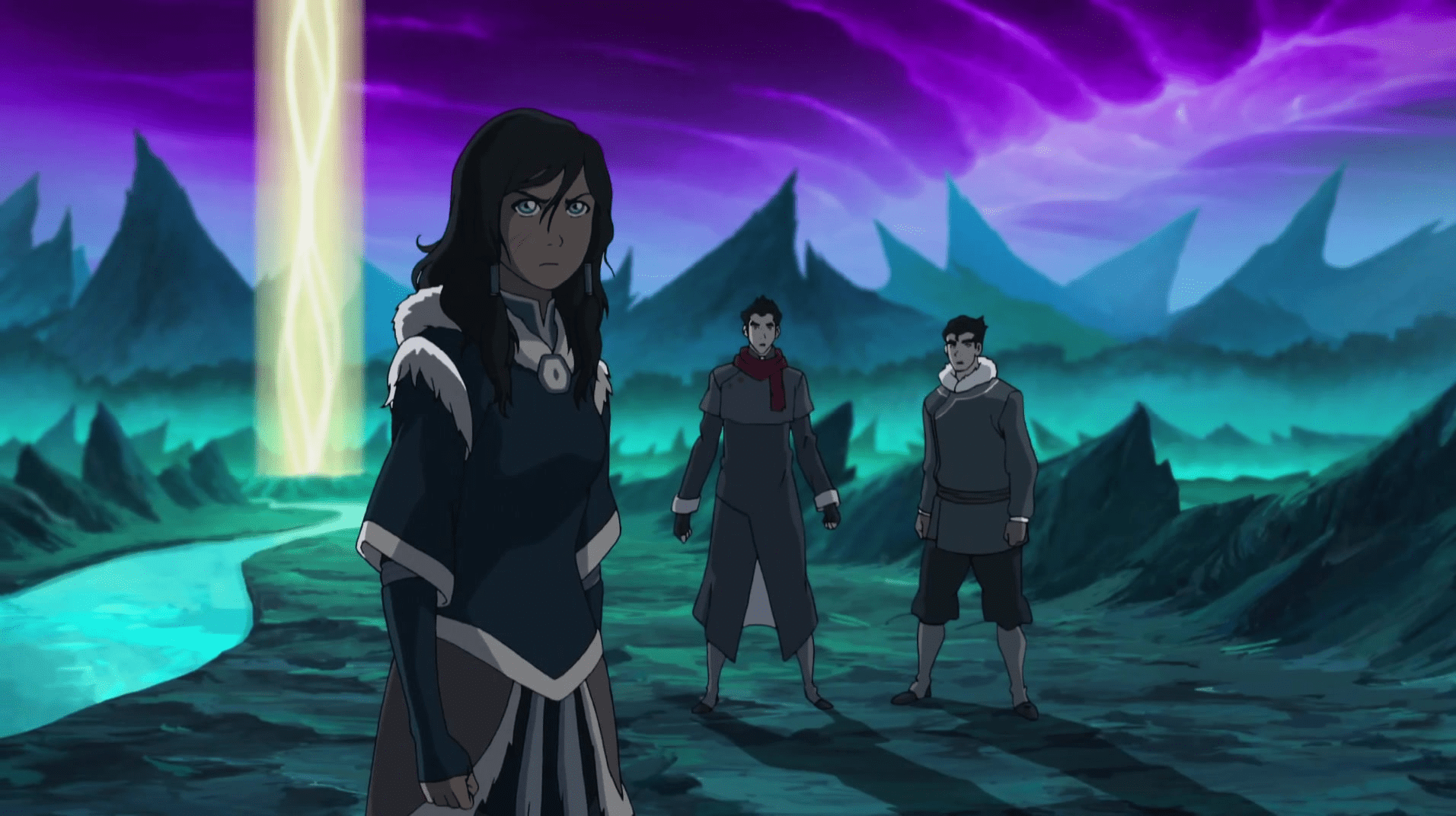 Korra faces a gruelling battle for the fate of the Spirit and Physical worlds. (Image: Nickelodeon)