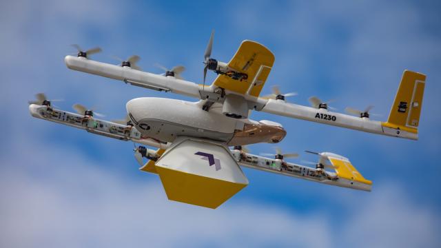 Google’s Drone Delivery Service Now Dropping Library Books to Kids