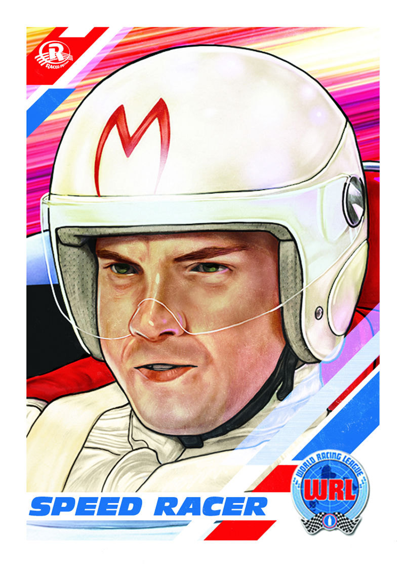 These Trading Cards for Tron, Back to the Future, and Speed Racer Are Rad