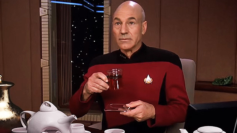 Yeah, you heard me, Picard. (Image: CBS)