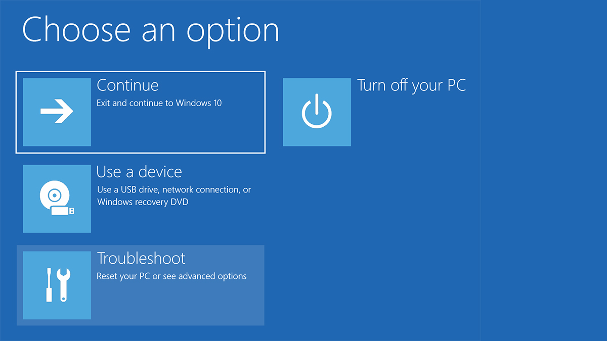 Accessing the BIOS is easier on modern Windows 10 systems with UEFI. (Screenshot: Gizmodo)