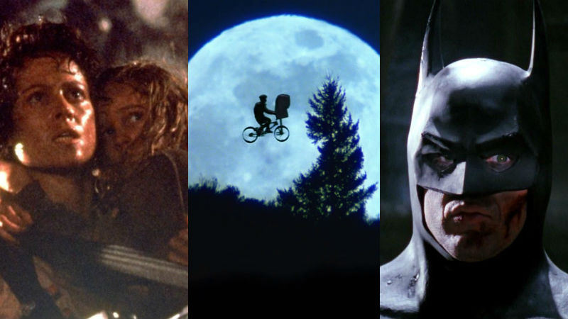 Aliens, E.T., Batman. Where do they fall on our list? (Photo: Fox, Universal, Warner Bros.)