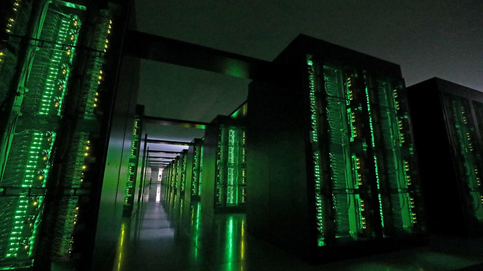 The Fugaku supercomputer at the Riken Centre for Computational Science in Kobe in June 2020. (Photo: STR/Jiji Press/AFP, Getty Images)