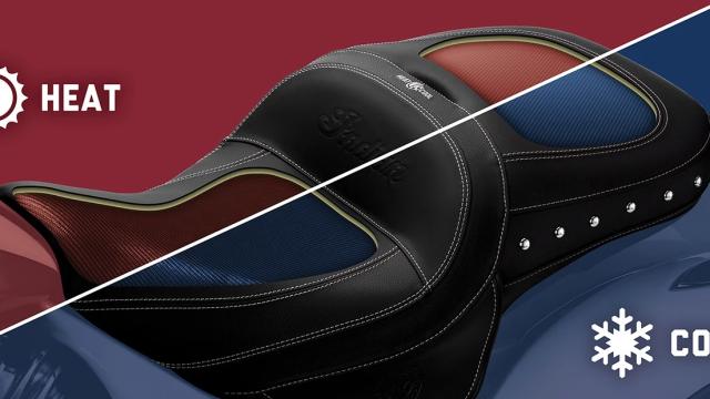 Indian’s New Cooled Motorcycle Seat Is Going To Change The Road Trip Game