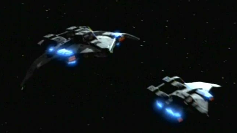 Wild that for a show that's not really about starfighters, Trek actually has a really great starfighter design. (Image: CBS)