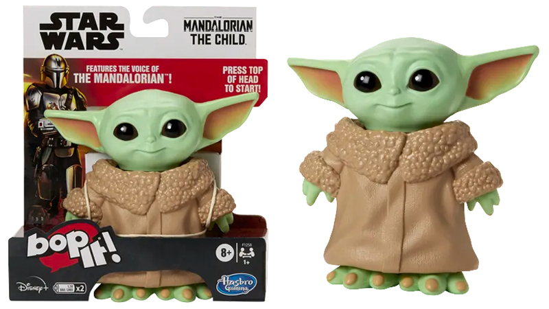 Oh No, a Baby Yoda Toy You’re Explicitly Meant to Bop