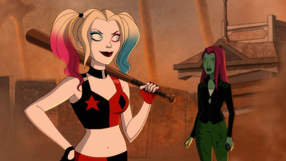 Harley and Ivy in Harley Quinn.  (Image: Warner Bros)