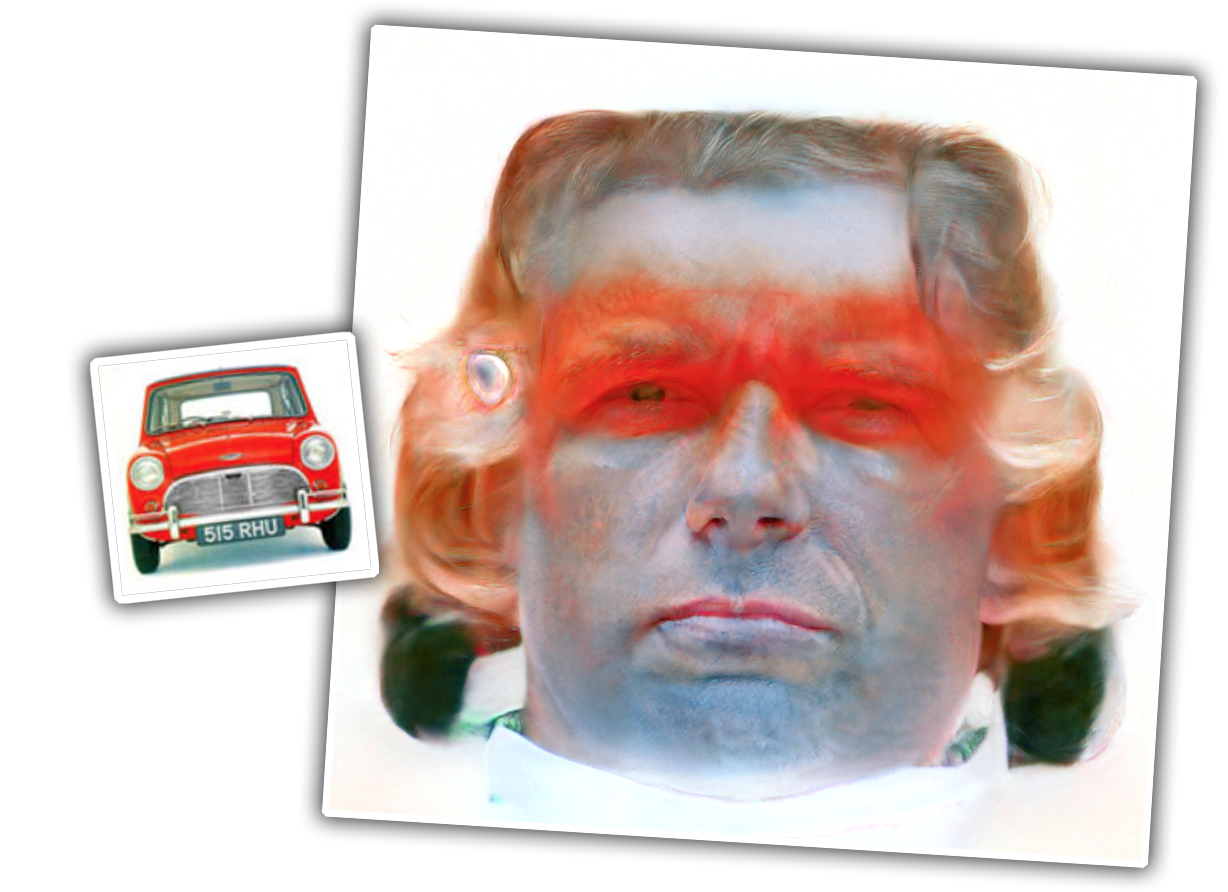 Running Car ‘Faces’ Through An AI Face-Processing Algorithm Is Amazing And Terrifying