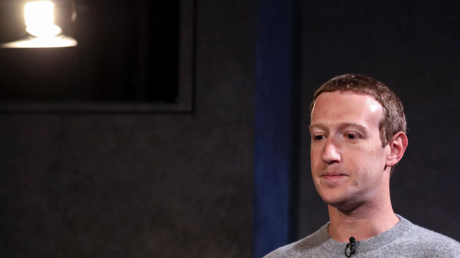Mark Zuckerberg CEO of Facebook which had a privacy breach