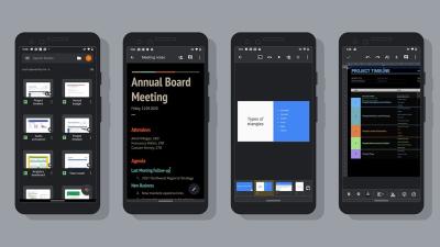 Android Users Blessed With Dark Mode Support for Google Docs, Sheets, and Slides