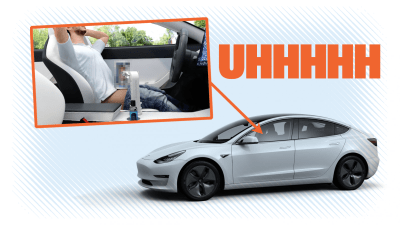 This Blowjob Machine Designed For Teslas On Autopilot Is A Terrible Idea But Probably Not Why You Think