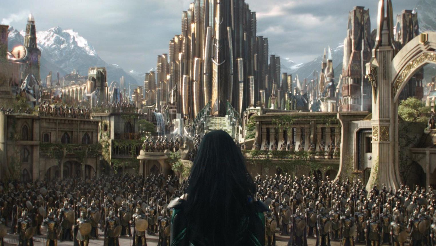 Hela (Cate Blanchett) pretty much ruined the Asgardian tourist industry in Thor: Ragnarok. (Image: Disney)