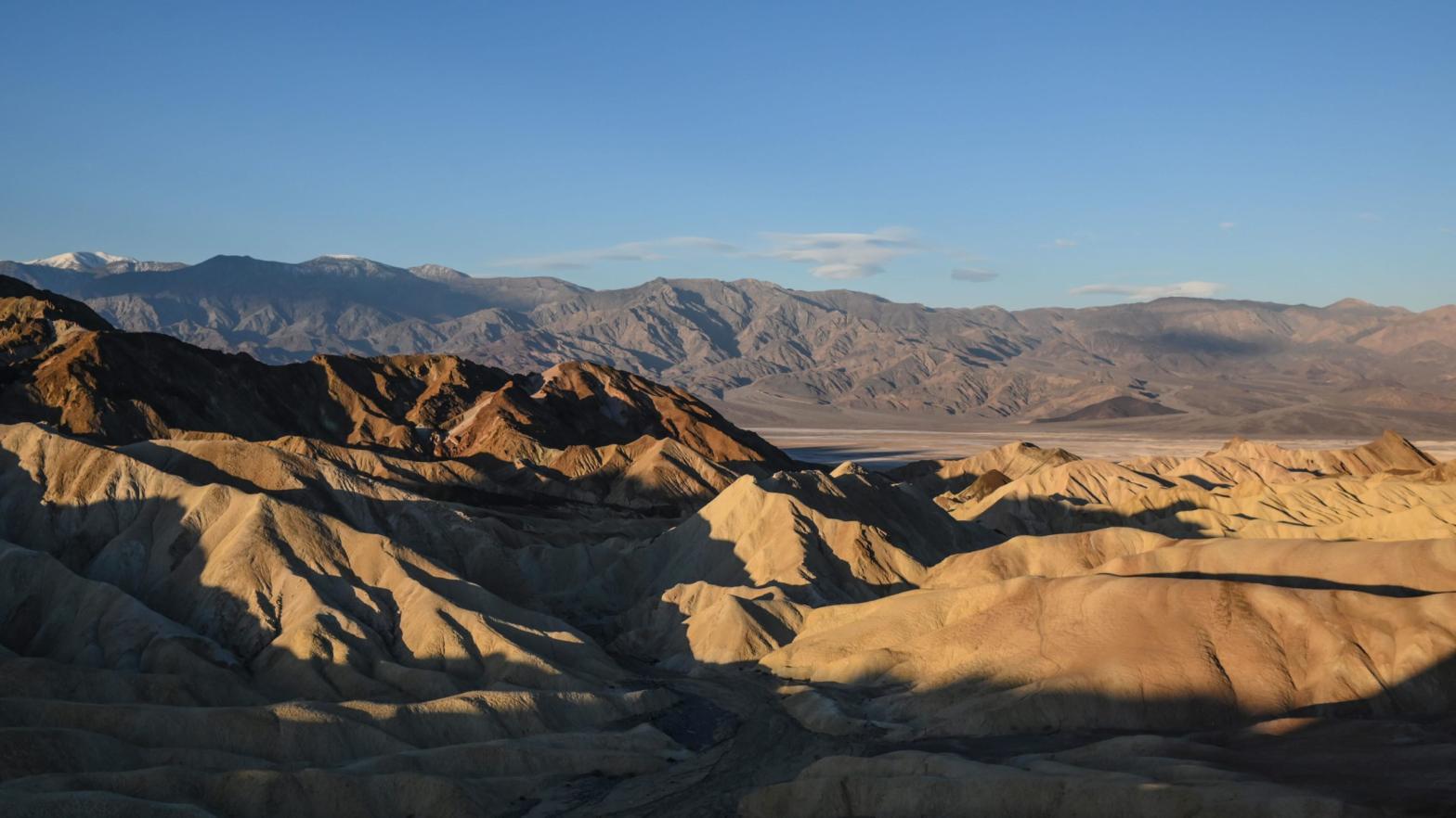 A view from Zabriskie Point of the Death Valley Desert in California. (Photo: Eric Baradat/AFP, Getty Images)