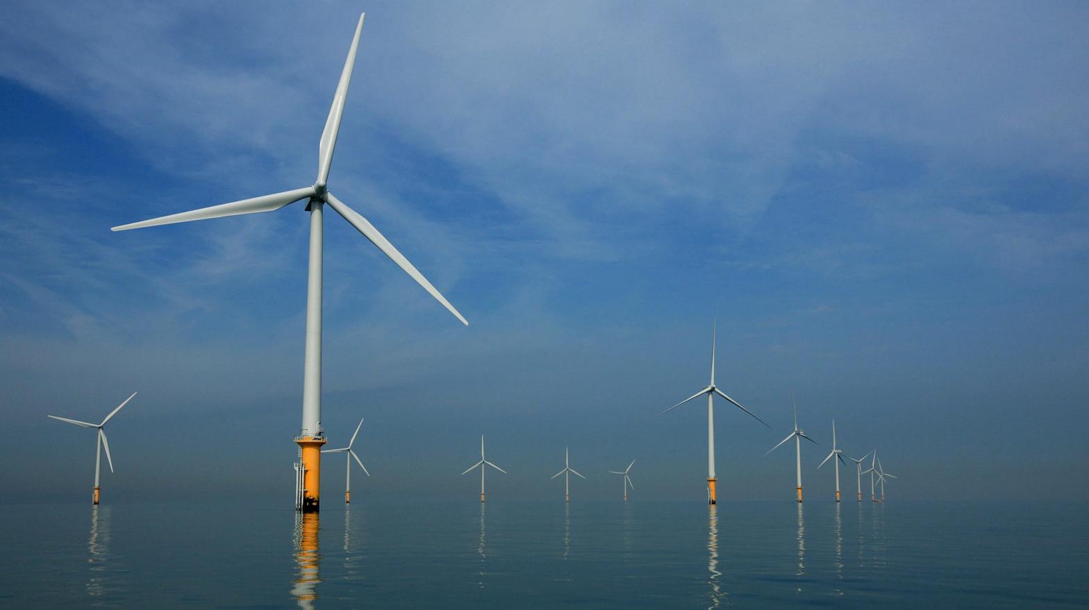 An offshore wind farm. More of these will be popping up soon. (Photo: Christopher Furlong, Getty Images)