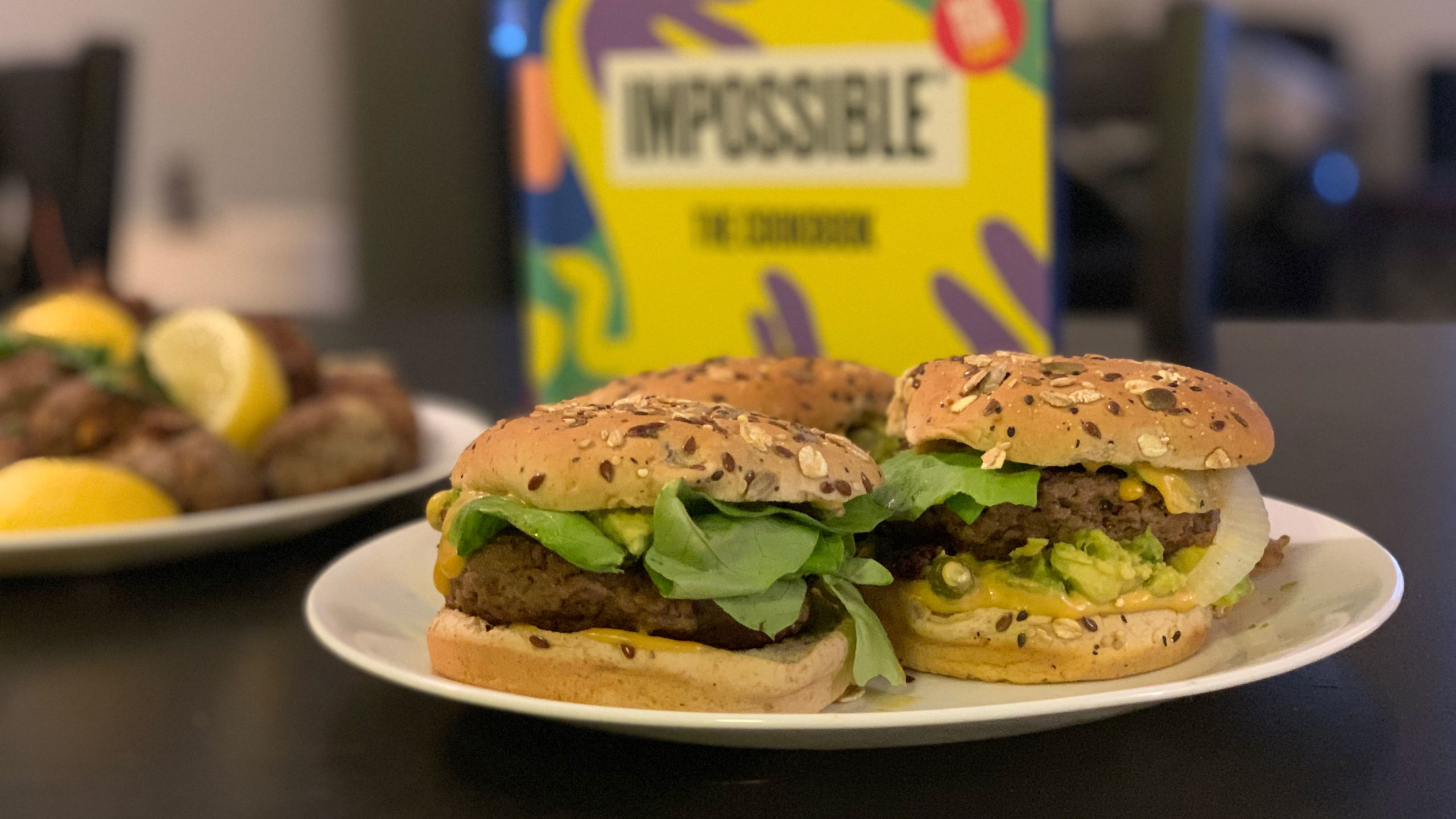 They're not beautiful, but they tasted good, and I also have never made burgers before in my life.  (Photo: Victoria Song/Gizmodo)