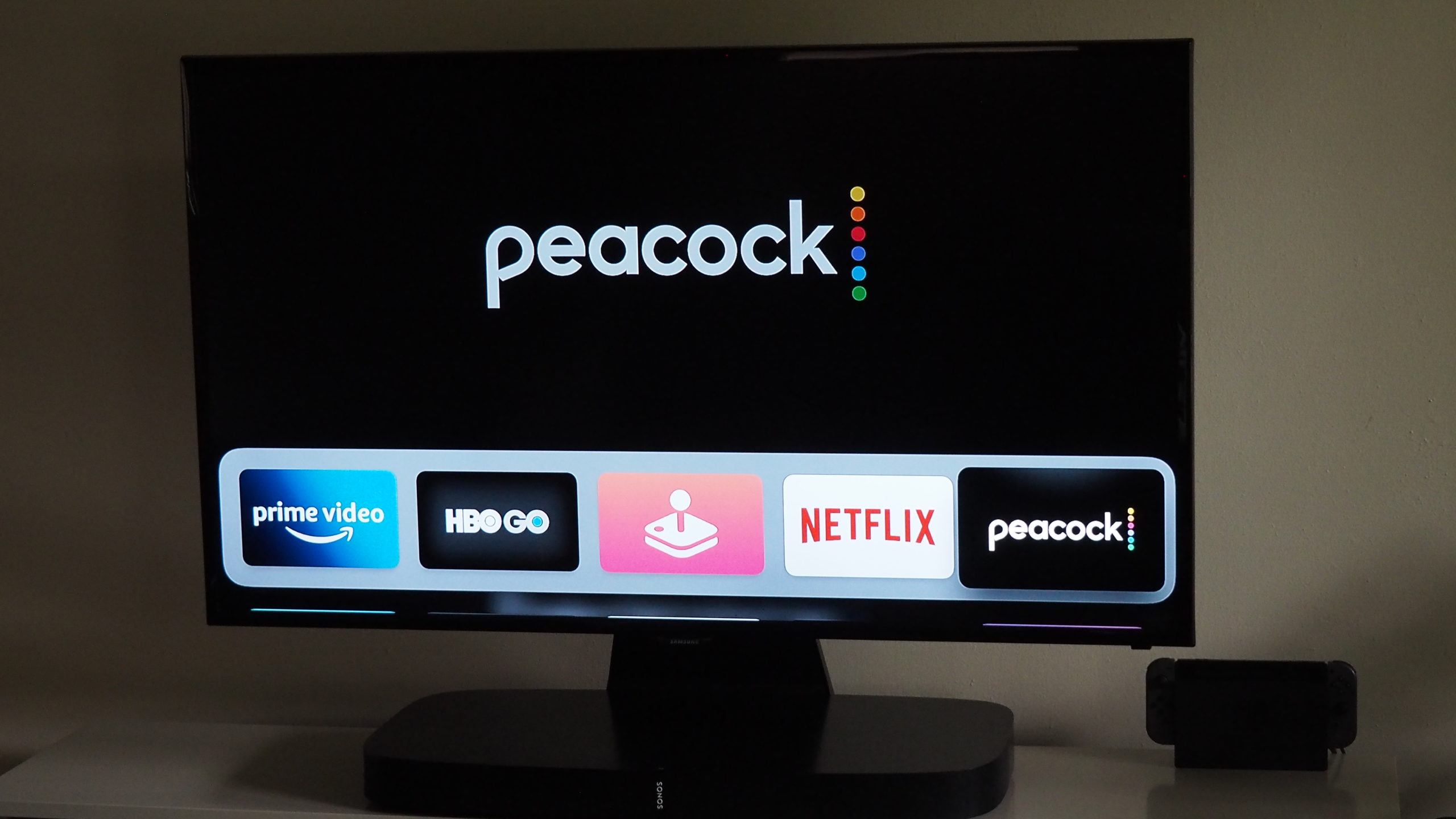 Peacock is now available to download on Apple TV. (Photo: Caitlin McGarry)